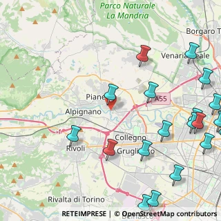 Mappa Via Torino, 10044 Druento TO, Italia (6.3295)