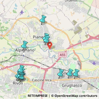 Mappa Via Torino, 10044 Druento TO, Italia (2.94786)