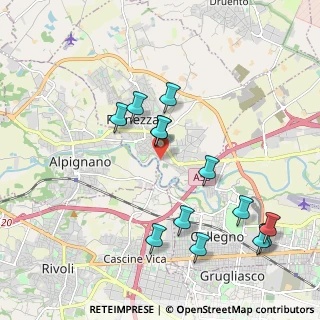 Mappa Via Torino, 10044 Druento TO, Italia (2.11846)