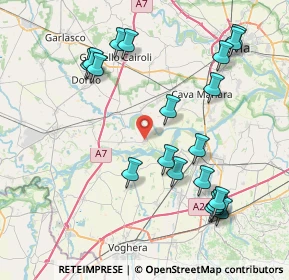 Mappa Via Guglielmo Marconi, 27030 Mezzana Rabattone PV, Italia (8.979)