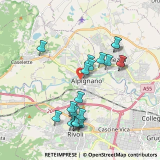 Mappa Via Philips, 10091 Alpignano TO, Italia (2.023)