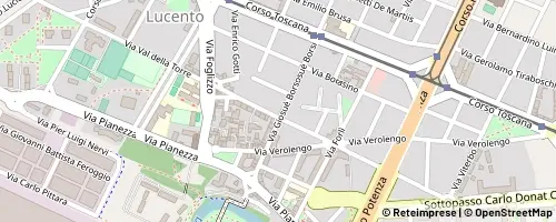 Mappa Turín