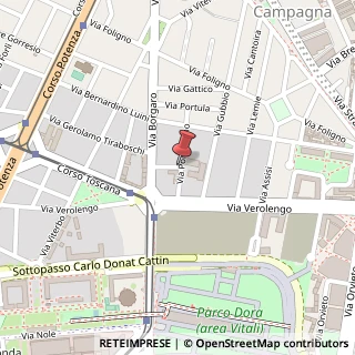 Mappa Via Ponderano, 15, 10149 Torino, Torino (Piemonte)