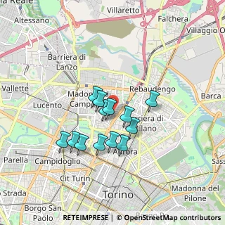 Mappa Via Ticino, 10147 Torino TO, Italia (1.37)