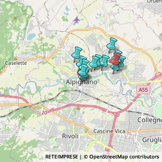 Mappa Via Giacomo Matteotti, 10091 Alpignano TO, Italia (1.03929)