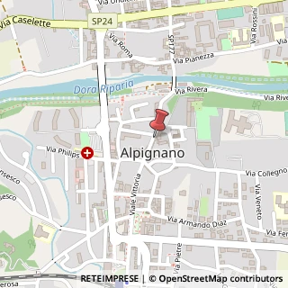 Mappa Via Matteotti Giacomo, 47, 10091 Alpignano, Torino (Piemonte)