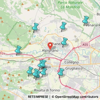Mappa Via Giacomo Matteotti, 10091 Alpignano TO, Italia (4.84583)