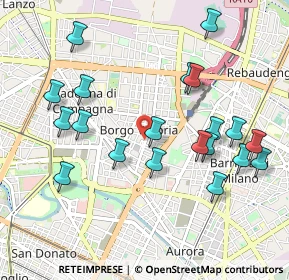 Mappa Via Carlo D'Allery, 10147 Torino TO, Italia (1.055)