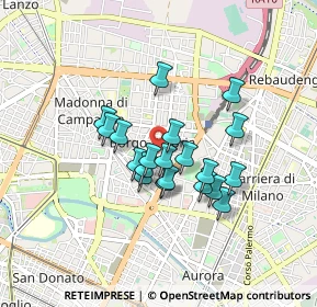 Mappa Via Carlo D'Allery, 10147 Torino TO, Italia (0.6465)