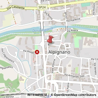 Mappa Via Germain Sommeiller, 17, 10091 Alpignano, Torino (Piemonte)