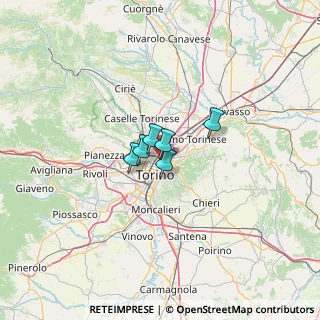 Mappa Via Pier Fortunato Calvi, 10054 Torino TO, Italia (63.32429)
