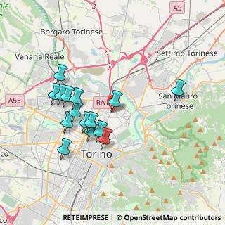 Mappa Via Pier Fortunato Calvi, 10054 Torino TO, Italia (3.466)