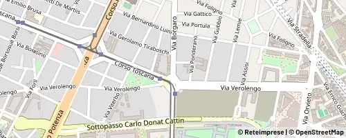 Mappa Torino