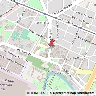Mappa Via foglizzo 1, 10149 Torino, Torino (Piemonte)
