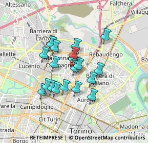 Mappa Via Vittoria, 10147 Torino TO, Italia (1.346)