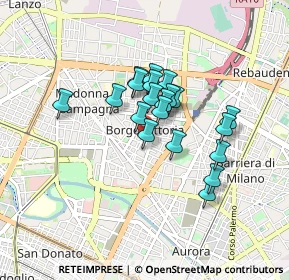 Mappa Via Vittoria, 10147 Torino TO, Italia (0.632)