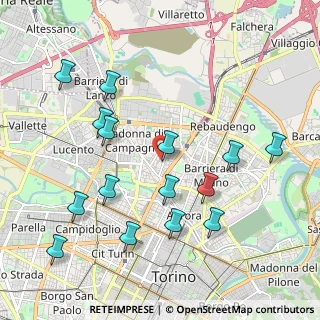 Mappa Via Vittoria, 10147 Torino TO, Italia (2.19933)