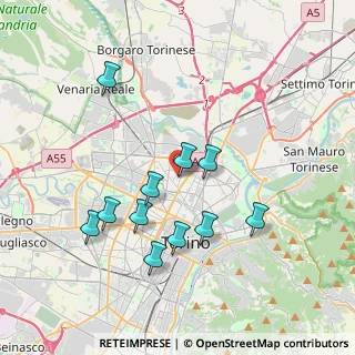 Mappa Via Vittoria, 10147 Torino TO, Italia (3.57636)