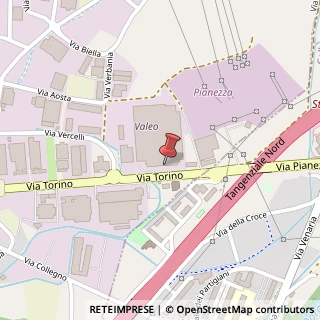 Mappa Via Vittorio Veneto, 4, 10044 Pianezza, Torino (Piemonte)
