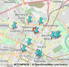 Mappa Via Villar, 10147 Torino TO, Italia (1.96727)