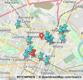 Mappa Via Villar, 10147 Torino TO, Italia (1.70231)