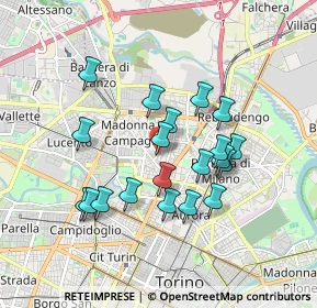 Mappa Via Villar, 10147 Torino TO, Italia (1.5825)