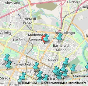 Mappa Via Villar, 10147 Torino TO, Italia (3.26389)