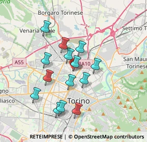 Mappa Via Villar, 10147 Torino TO, Italia (3.13)