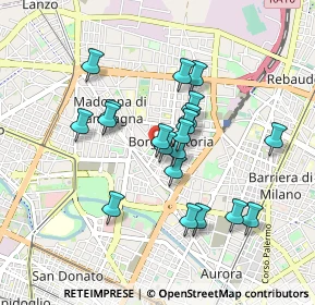 Mappa Via Villar, 10147 Torino TO, Italia (0.76)