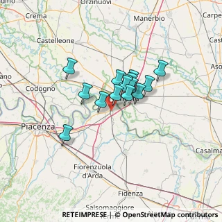 Mappa Via Enrico Berlinguer, 29010 Castelvetro Piacentino PC, Italia (8.59133)