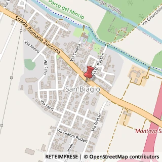 Mappa Via Romana Zuccona, 23, 46031 Bagnolo San Vito, Mantova (Lombardia)