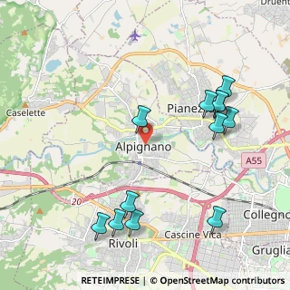 Mappa Piazza Parrocchia, 10091 Alpignano TO, Italia (2.35)