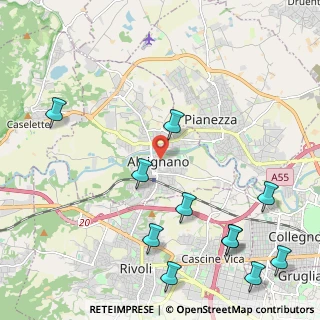 Mappa Piazza Parrocchia, 10091 Alpignano TO, Italia (2.81)