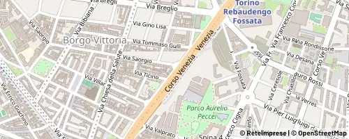 Mappa Turin