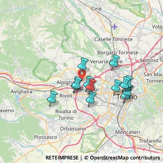 Mappa Via Airauda, 10044 Pianezza TO, Italia (6.21)
