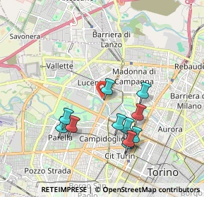 Mappa Via Bessanese, 10100 Torino TO, Italia (1.77545)