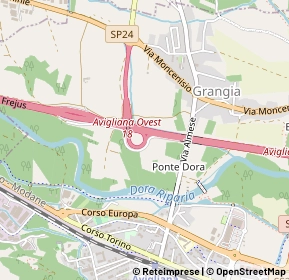 Mappa Via Avigliana, 10051 Avigliana TO, Italia (0.4625)