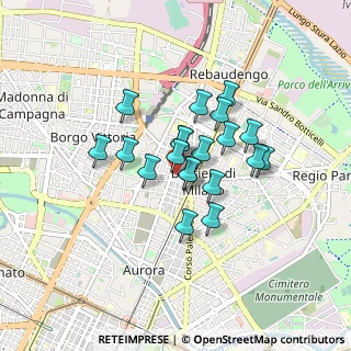 Mappa Via Pierluigi Palestrina, 10155 Torino TO, Italia (0.61)