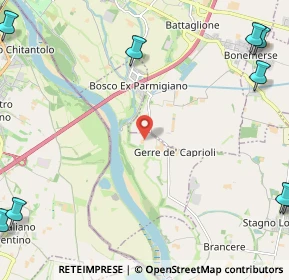 Mappa Cascina Bugatti, 26040 Gerre De' Caprioli CR, Italia (3.89615)