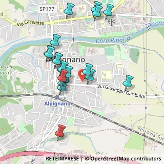 Mappa Via Giuseppe Garibaldi, 10091 Alpignano TO, Italia (0.4695)