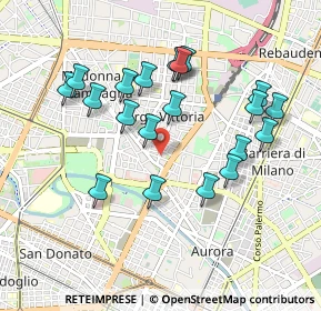 Mappa Via Chiesa della Salute, 10100 Torino TO, Italia (0.913)