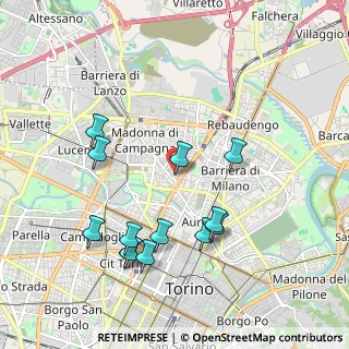 Mappa Via Chiesa della Salute, 10100 Torino TO, Italia (2.04462)