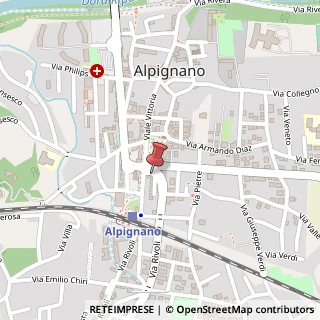 Mappa Via Piave, 4, 10091 Alpignano, Torino (Piemonte)