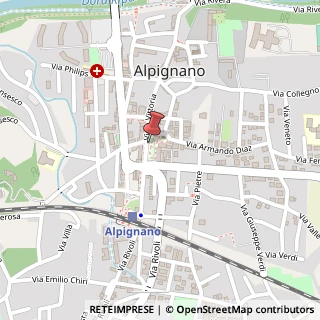 Mappa Piazza Caduti, 14, 10091 Alpignano, Torino (Piemonte)