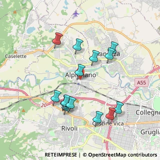 Mappa Sottopassaggio F.s., 10091 Alpignano TO, Italia (1.89286)