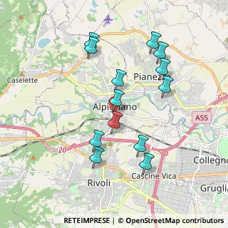 Mappa Sottopassaggio F.s., 10091 Alpignano TO, Italia (1.83846)