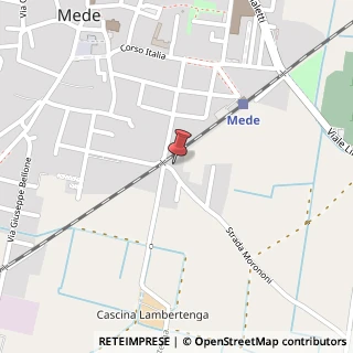 Mappa Strada Morononi, 3, 27035 Mede, Pavia (Lombardia)