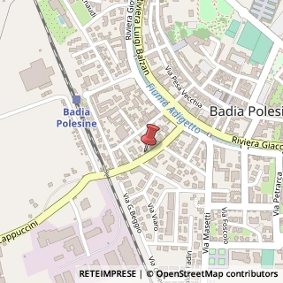 Mappa Via Cappuccini, 176, 45021 Badia Polesine, Rovigo (Veneto)