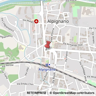 Mappa Piazza Caduti, 5, 10091 Alpignano, Torino (Piemonte)