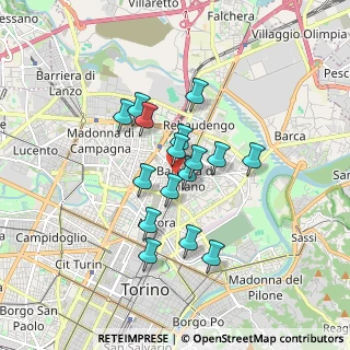 Mappa Via Volpiano, 10155 Torino TO, Italia (1.32438)